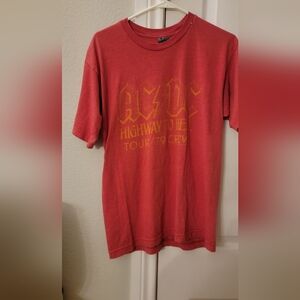 AC/DC Red Graphic T-Shirt